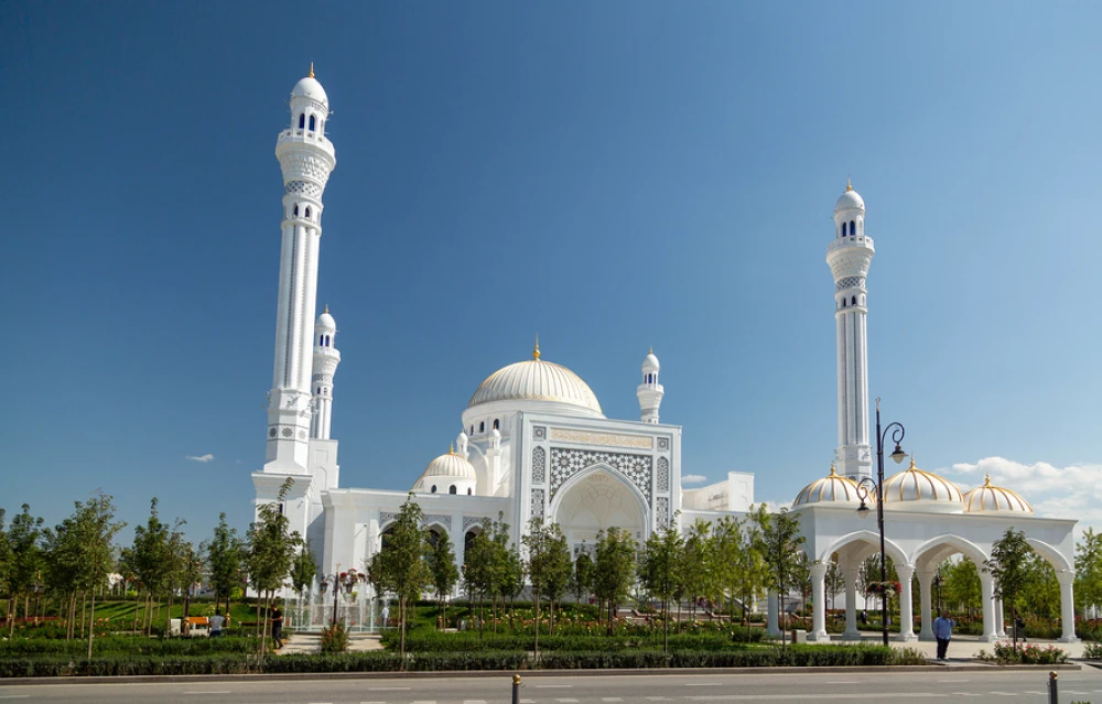 Чеченская республика, мечеть «Гордость мусульман» имени пророка Мухаммеда в Шали