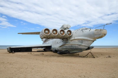Экраноплан «Лунь» – фото достопримечательности вы увидите на экскурсии