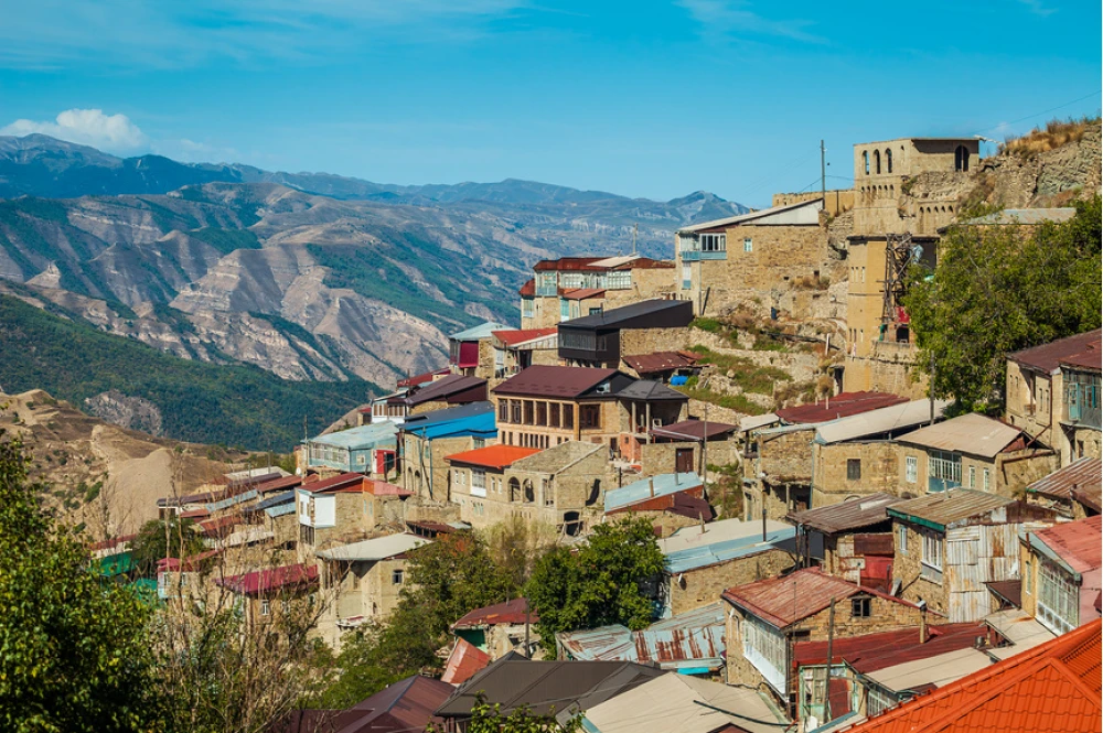 Дагестан, старинное горное село Чох