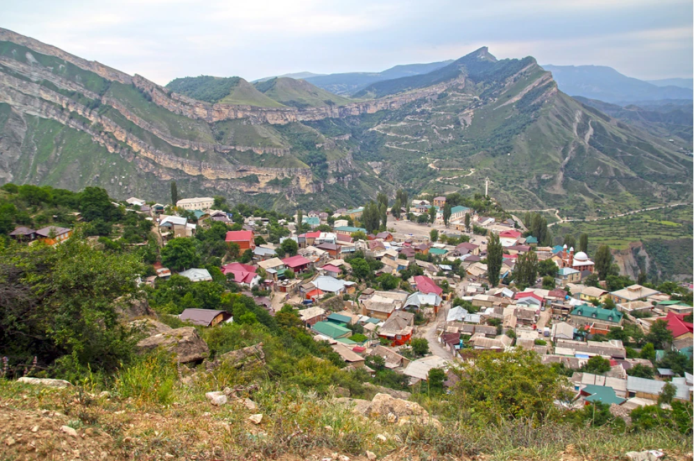 Дагестан, горное селение Гуниб
