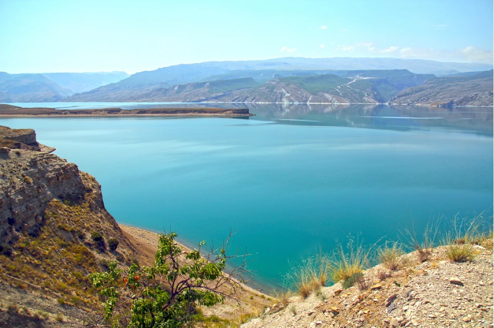 Дагестан, чиркейское водохранилище
