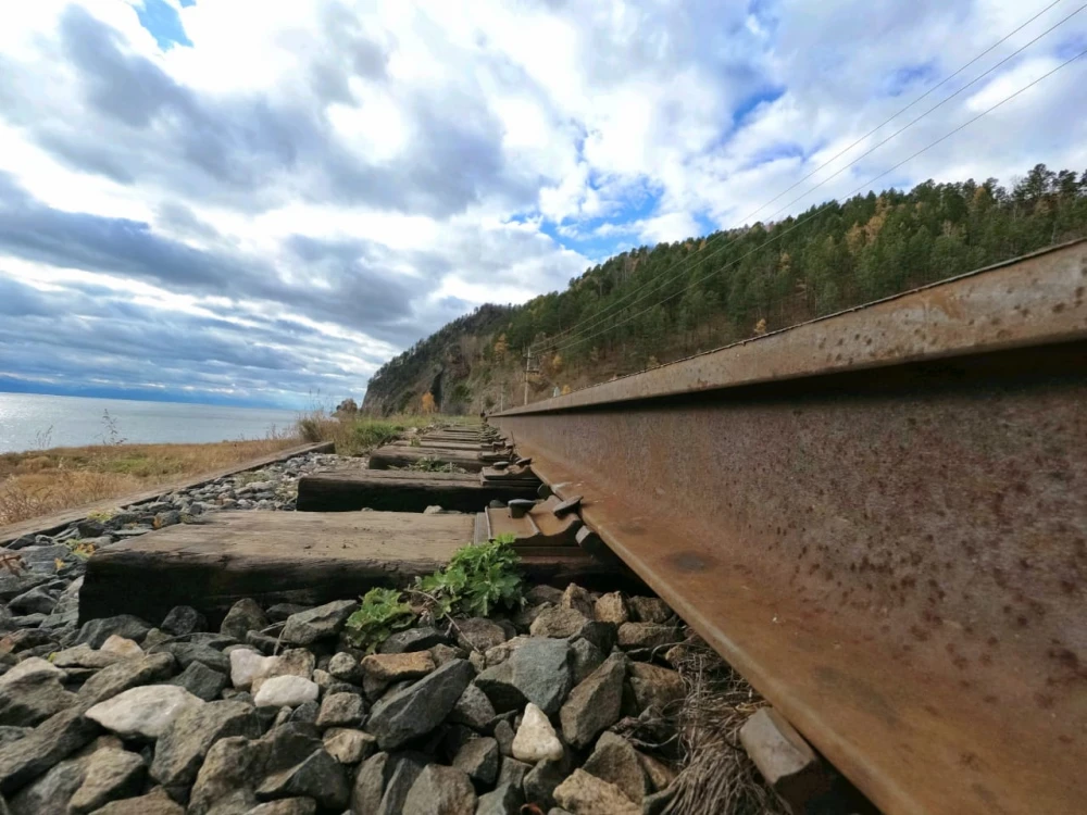 Кругобайкальская железная дорога, озеро Байкал