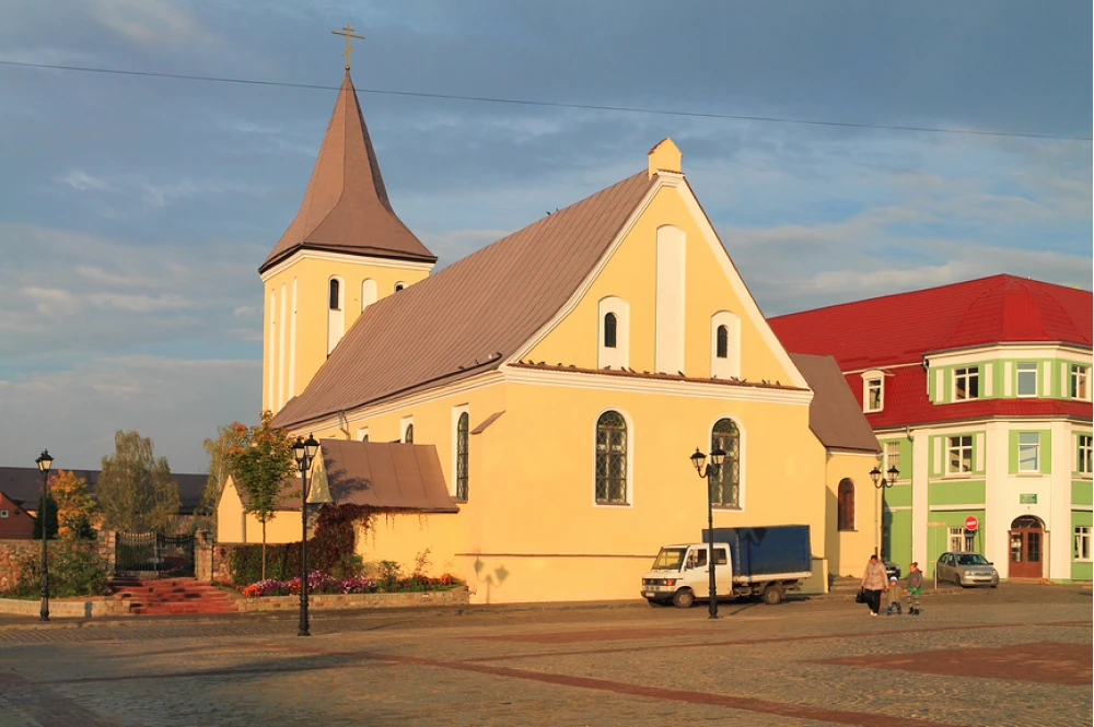 Гвардейск, храм святого Иоанна Предтечи, ранее евангелическая церковь