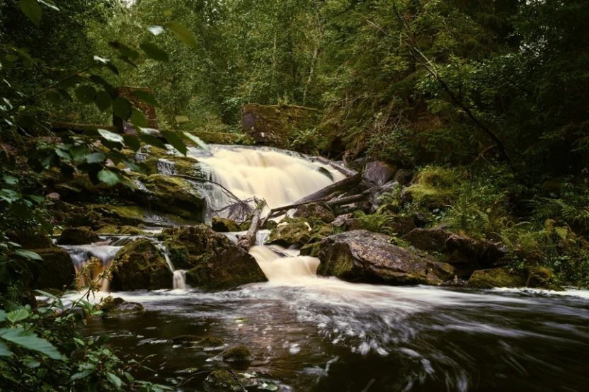 Карелия, водопад Прокинкоски