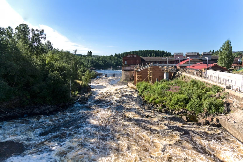 Карелия, Ляскельский водопад