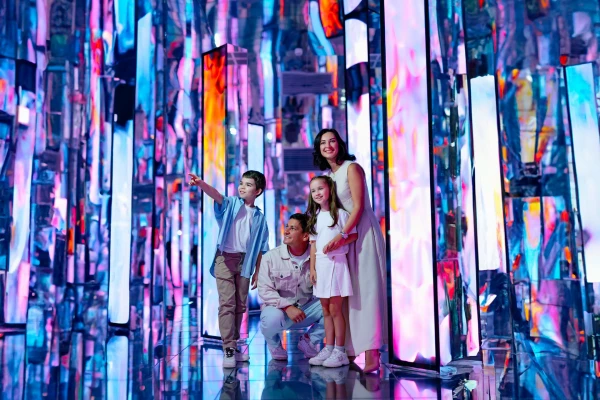 Яркие залы Дворца впечатлений