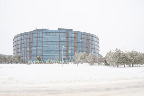 Иннополис в снежный день