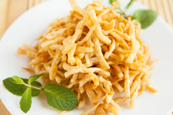 crispy honey dessert - Oriental sweets, close up