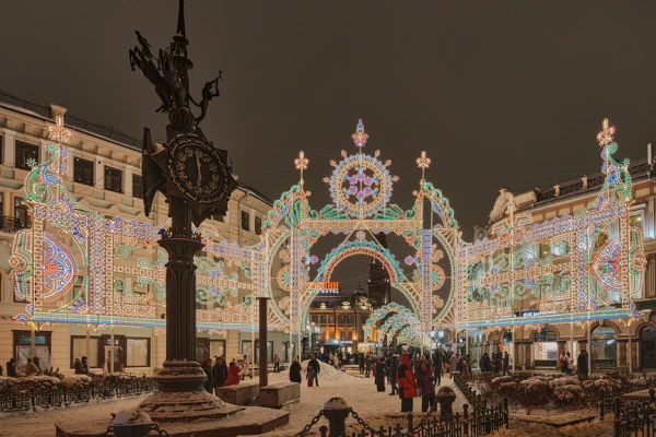 Автобусная экскурсия по новогодней Казани фото