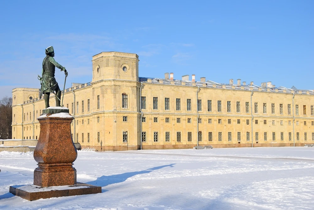 Дворец в Гатчине под Санкт-Петербургом