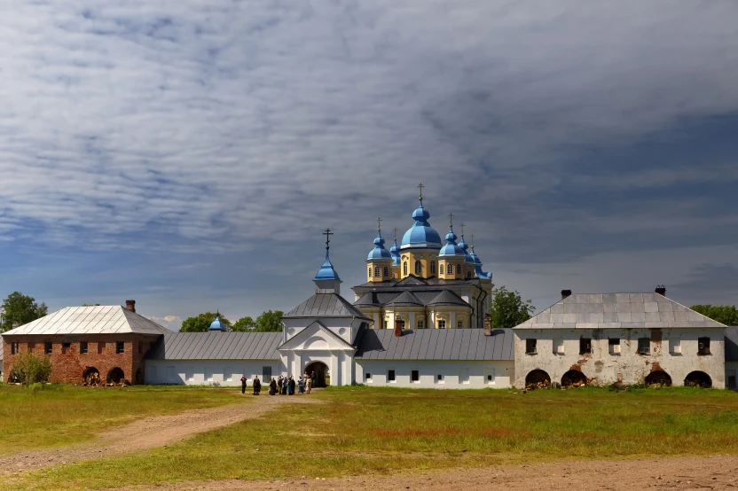 Коневский монастырь на острове Коневец, Ладожское озеро