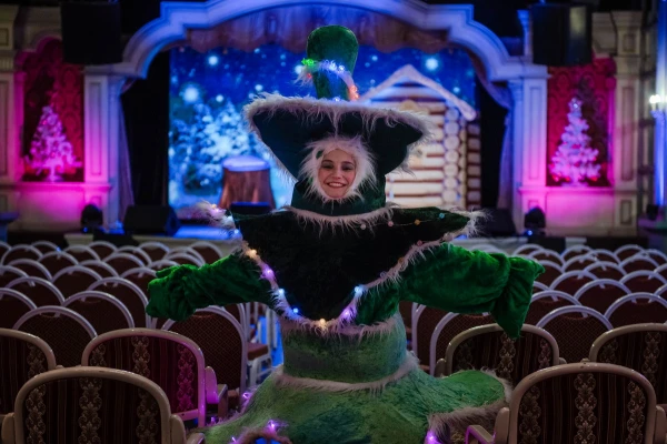 «Необыкновенный подарок Деда Мороза» - детская елка фото