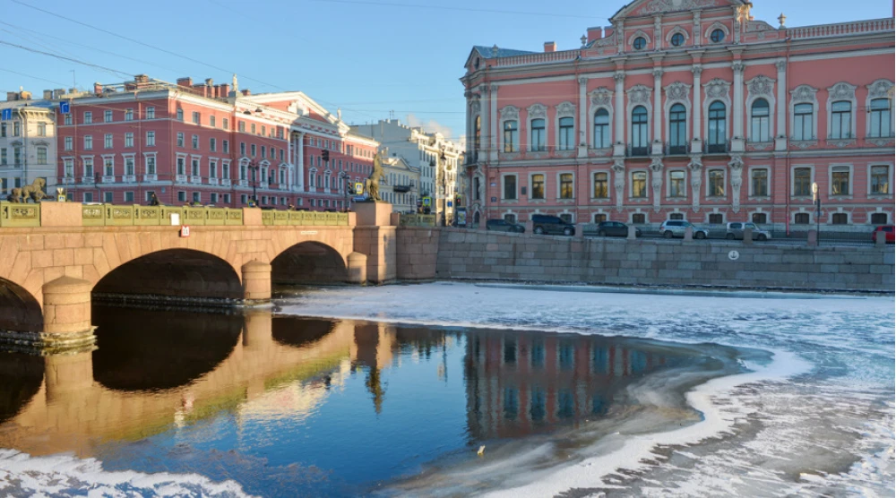 Санкт-Петербург, Фонтанка, Аничков мост, Дворец Белосельских-Белозерских