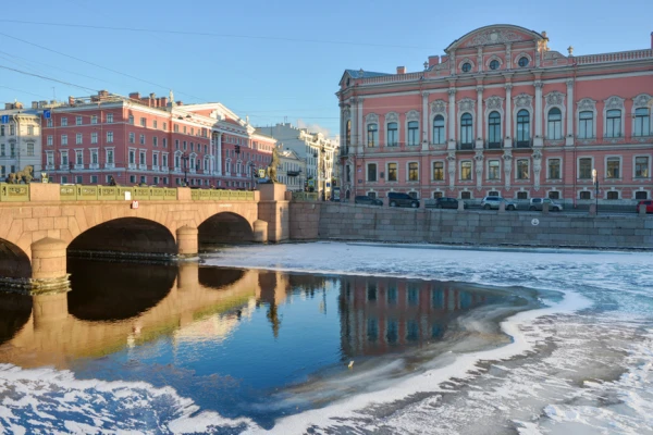 Санкт-Петербург, Фонтанка, Аничков мост, Дворец Белосельских-Белозерских
