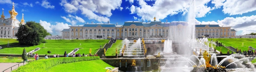 Большой каскад в Петергофе