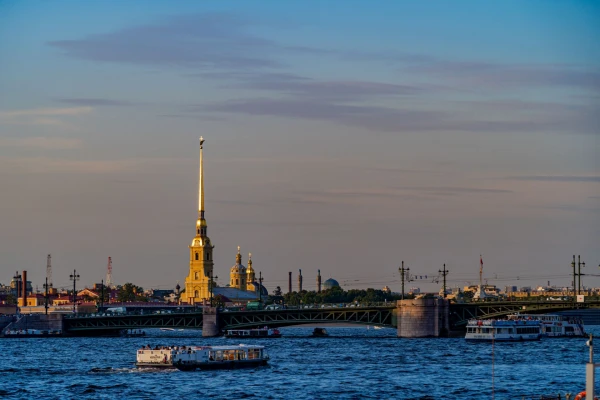 Санкт-Петербург, Петропавловская крепость с воды