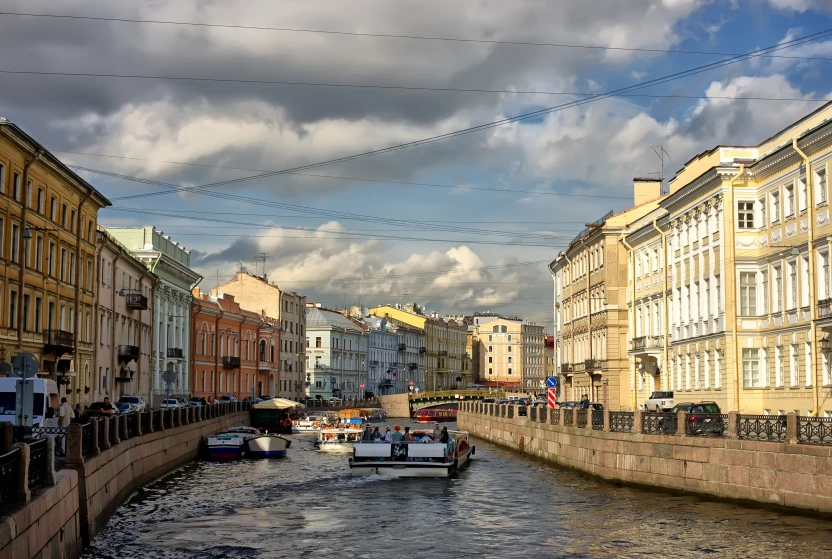 Река Мойка в Санкт-Петербурге