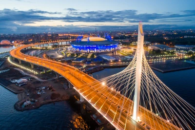 Газпром Арена – фото достопримечательности вы увидите на экскурсии