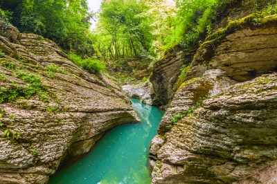 Каньон реки Псахо – фото достопримечательности вы увидите на экскурсии