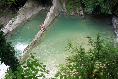 Дагомысские корыта – фото достопримечательности вы увидите на экскурсии