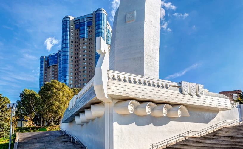 Самара, ладья на набережной