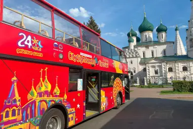 Автобусная экскурсия «CITY SIGHTSEEING» по Ярославлю фото