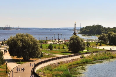 Стрелка (Ярославль) – вы увидите на экскурсии Стрелка (Ярославль) – фото достопримечательности вы увидите на экскурсии