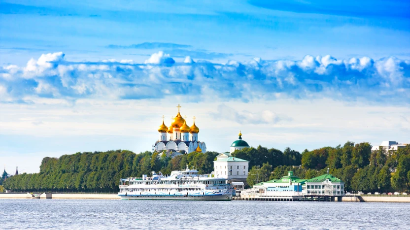 Ярославль, теплоход на Волге