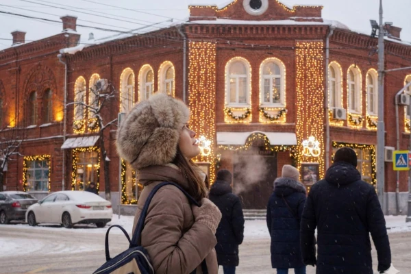 Новогодняя пешеходная экскурсия по Ярославлю фото